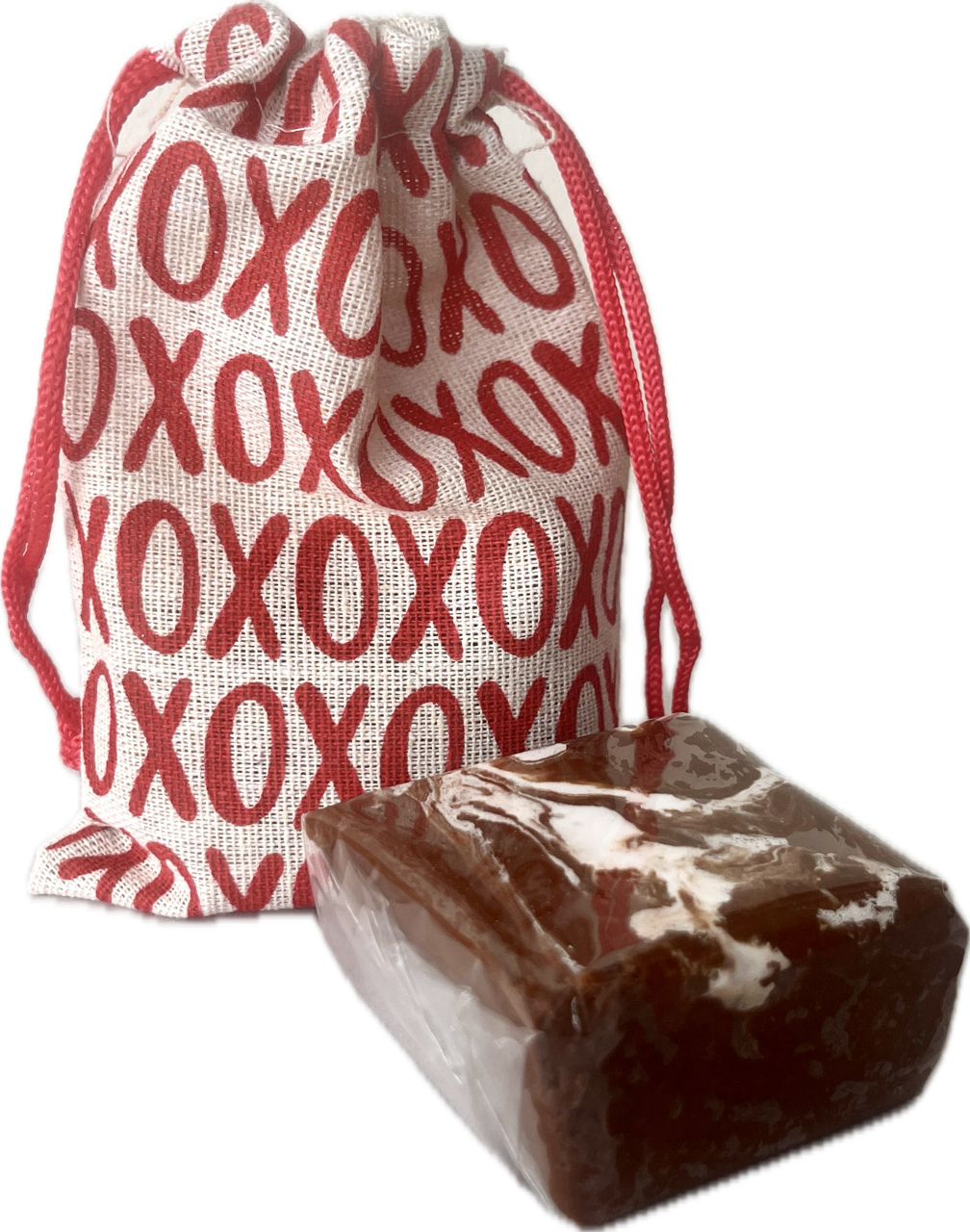 Love gift bag with Fudge