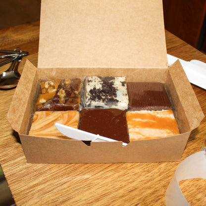 6 Piece Custom Fudge Box